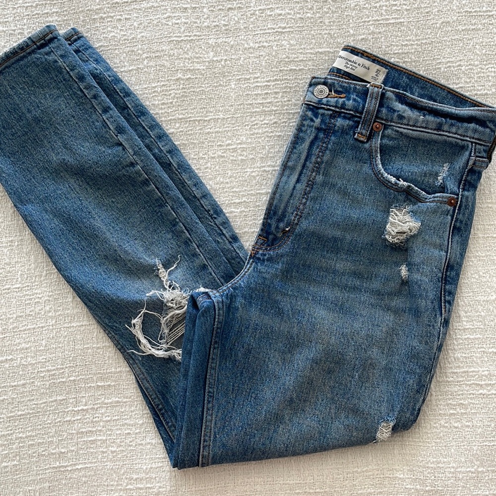 Abercrombie & Fitch High Rise Skinny Jeans